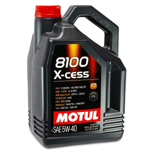 Litri olio motore motul - 5, 5w40