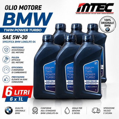 Litri olio motore 5w30 - motore,