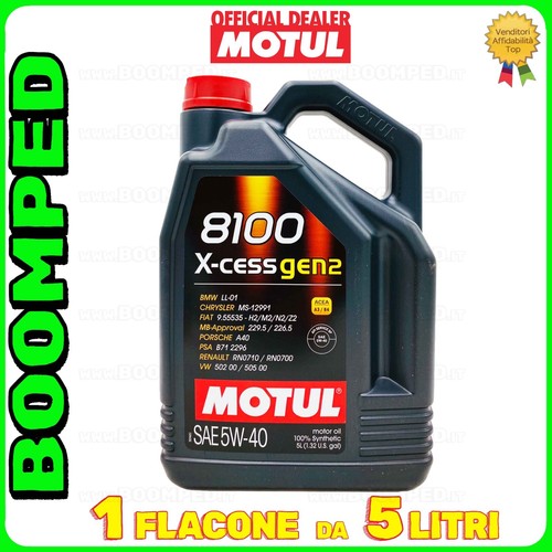 Motul 8100 cess gen2 - x-cess, 5w40