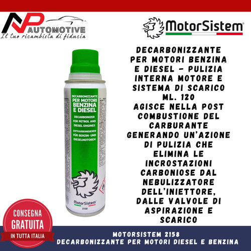 Motorsistem decarbonizzante - motorsistem,
